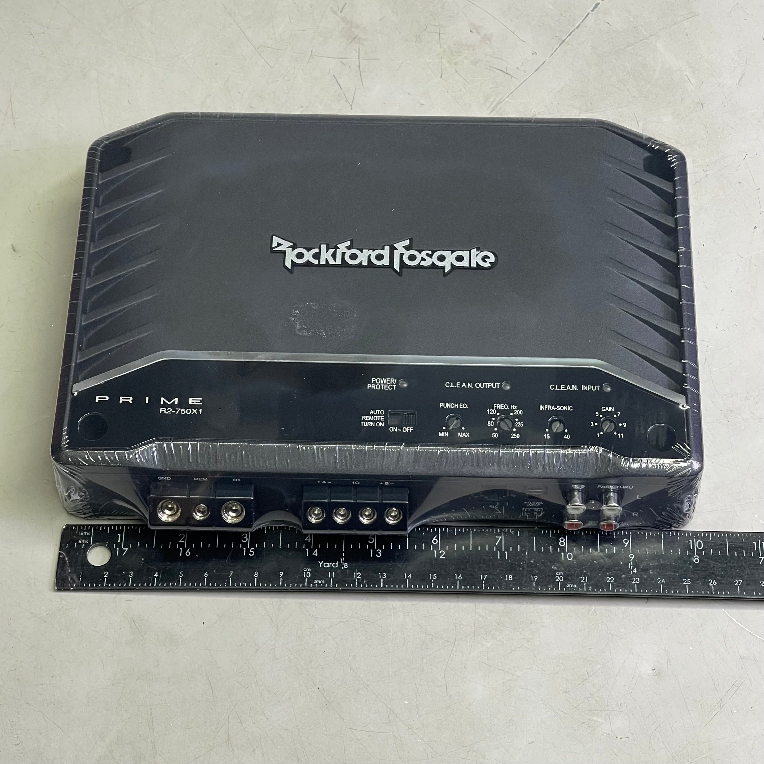 ROCKFORD FOSGATE Prime Series Mono Amplifier 750W Black R2-750X1